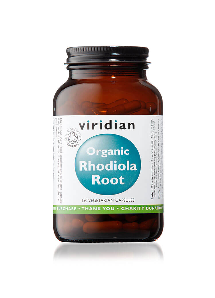 Organic Rhodiola 400mg Veg 150 Caps