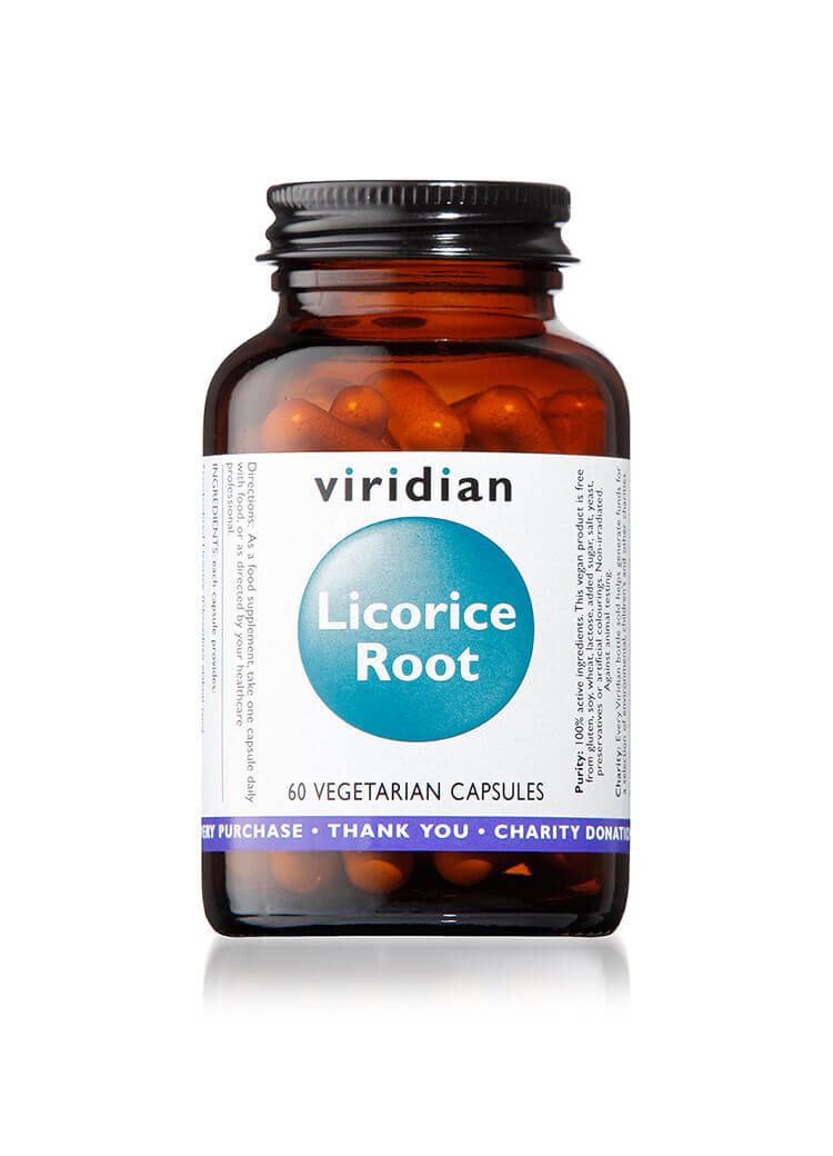 Licorice Root Extract Veg 60 Caps