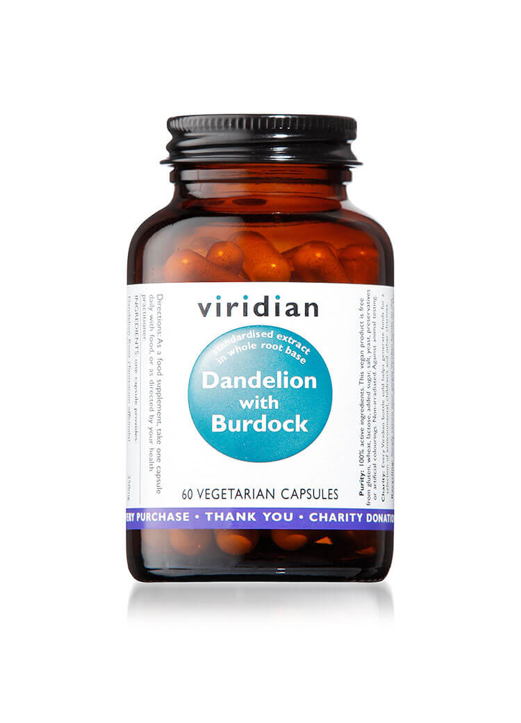 Dandelion and Burdock Extract Veg 60 Caps